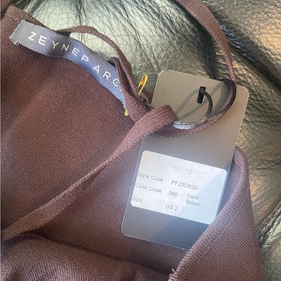 Zeynep Arcay brown midi dress - Picture 11 of 11